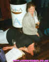 Badger dossed & Joan at St Albans BF Oct 97