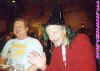 Fletch & Mr Hill the witch at Cardiff BF Oct 98