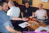 Rob, Some Bert and Brian at White Horse, Parson's Green hopfest March 99