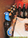 Bottles lined up for scooping Karavella Riga 151006