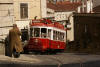 Tourist tram climbs into the Alta Lisbon 230307