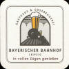 Bayerischer Bahnhof logo beermat